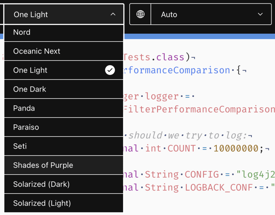 carbon themes (2) - OneLight