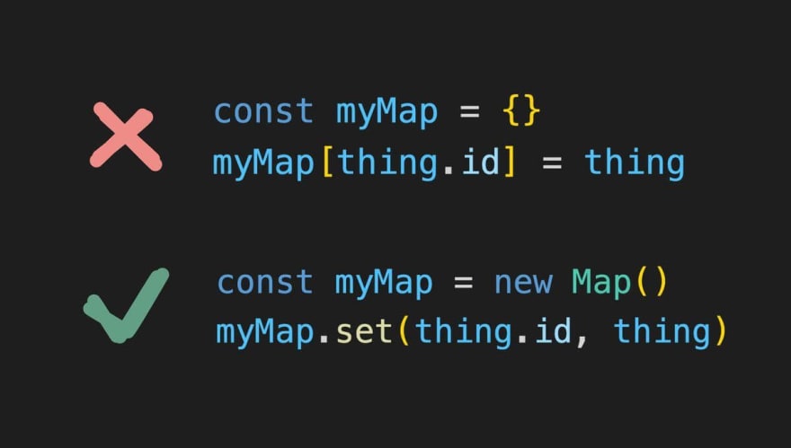 Use Maps More and Objects Less