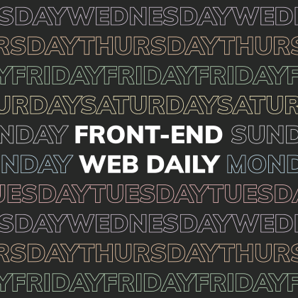 Front-End Web Daily