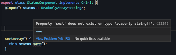 The perks of using ReadonlyArray