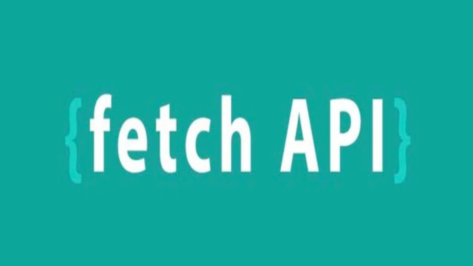 Fetch api https