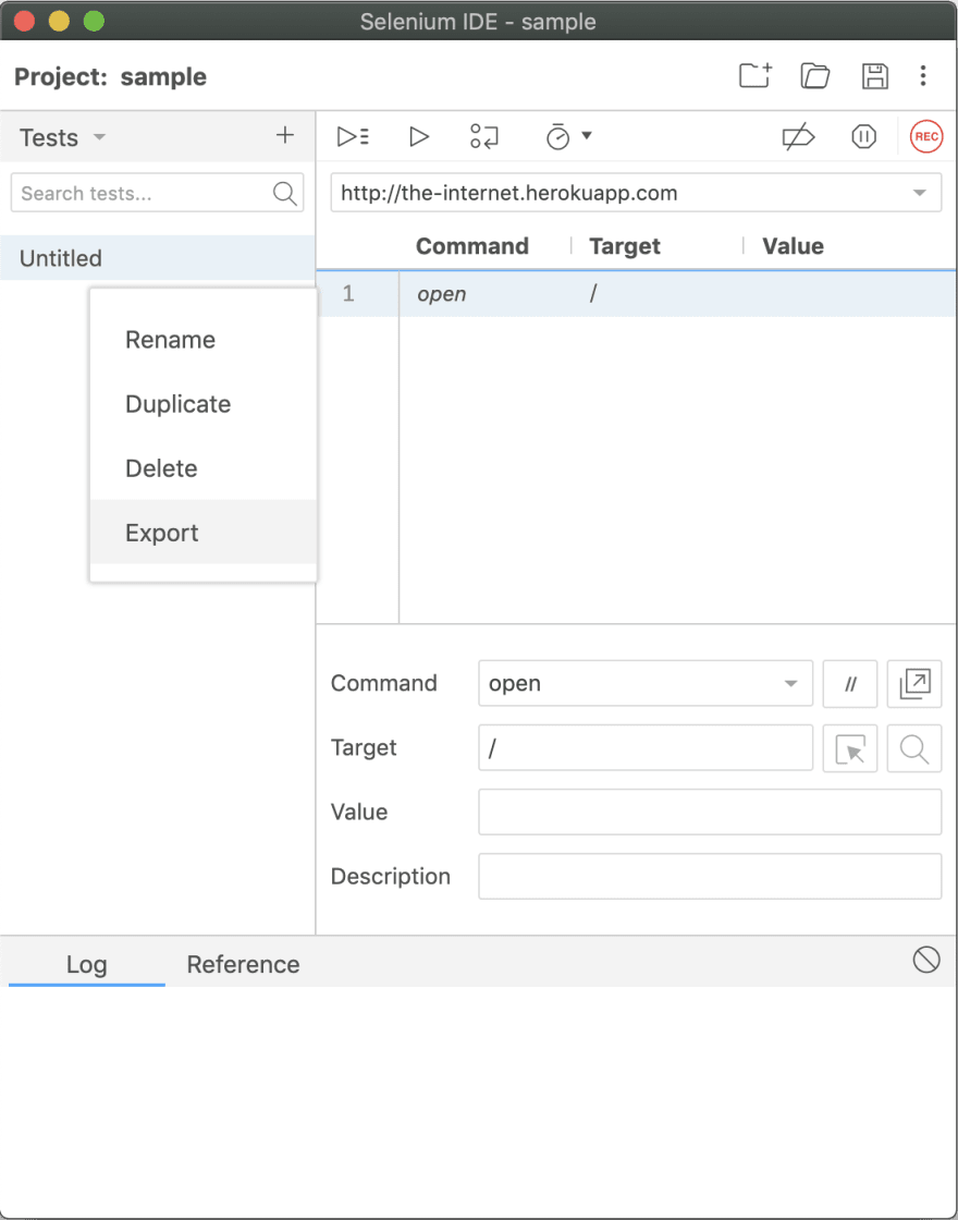 selenium ide tutorial part 1