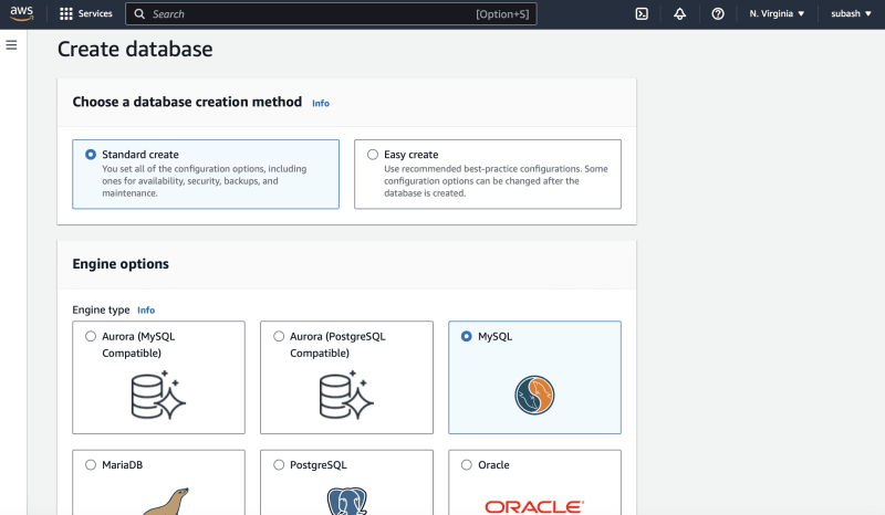 AWS RDS