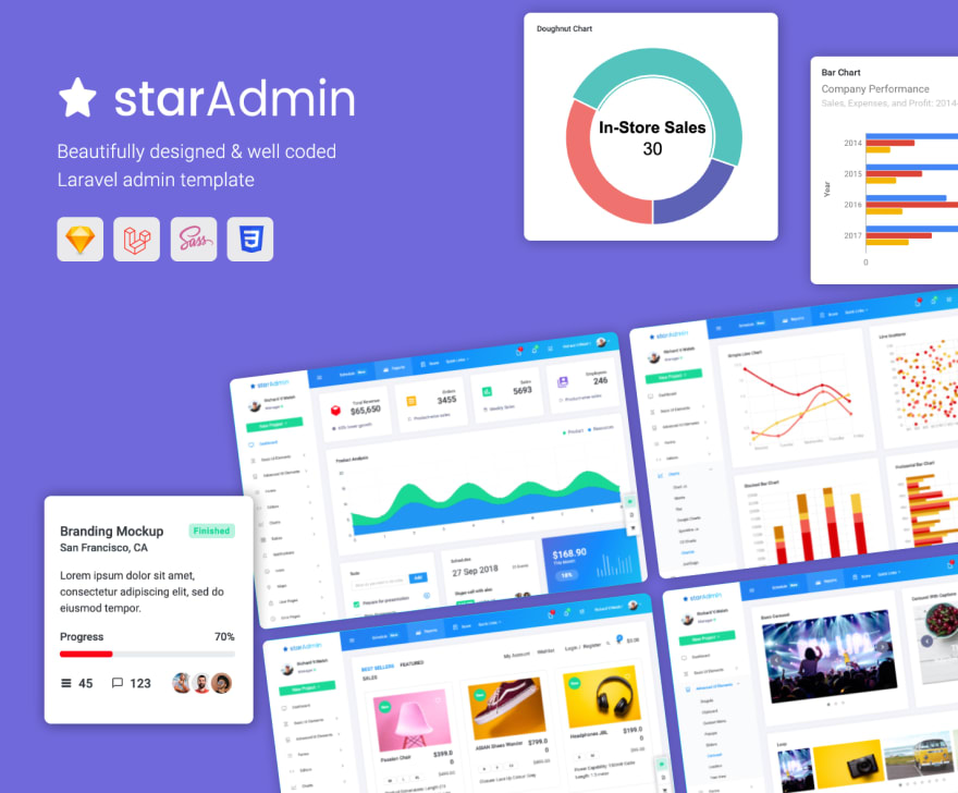 Star Admin Pro Laravel