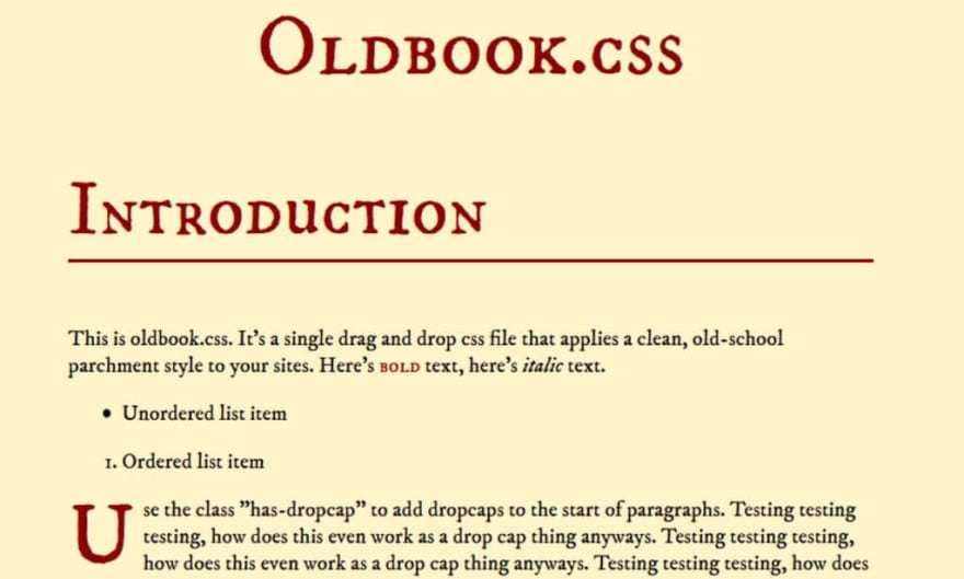 Oldbook.css