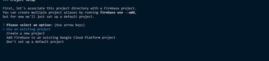 select existing