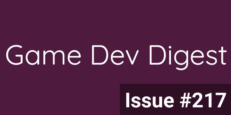 Game Dev Digest Issue #217 - Small Games, Coding Patterns, AI, Fluid Sims and more