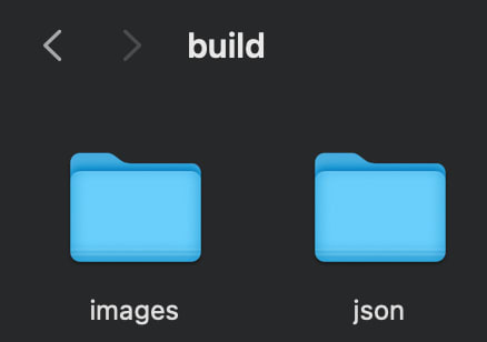 Images and Json files
