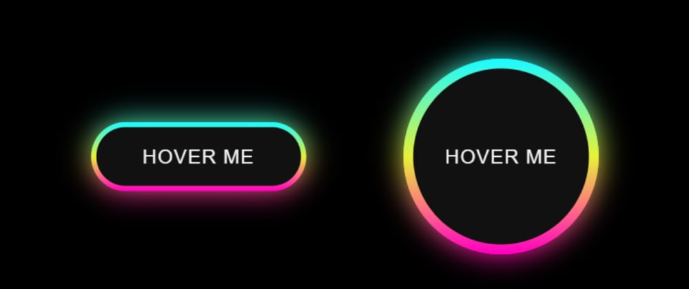 Glowing Effect on Hover using HTML & - DEV Community