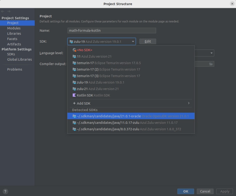 Using Java 21 with IntelliJ IDEA - DEV Community