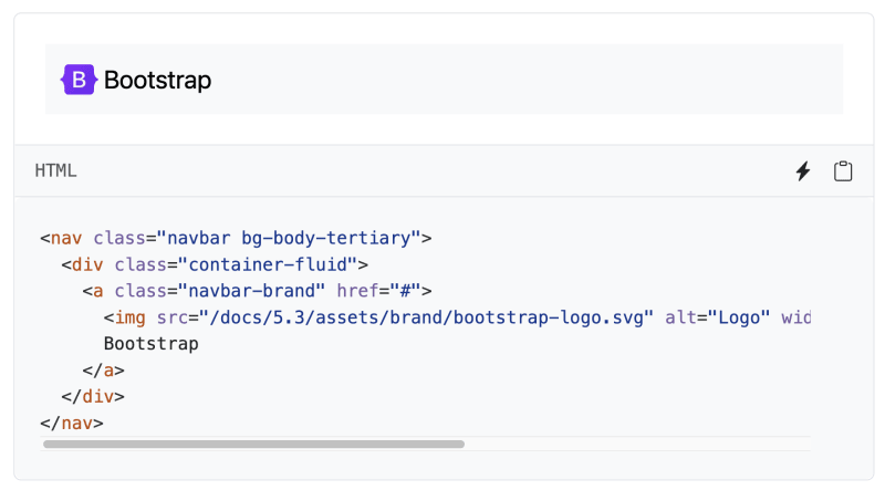 Bootstrap NavBar component