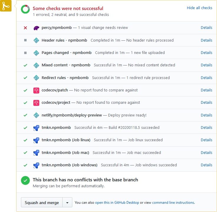 pull request