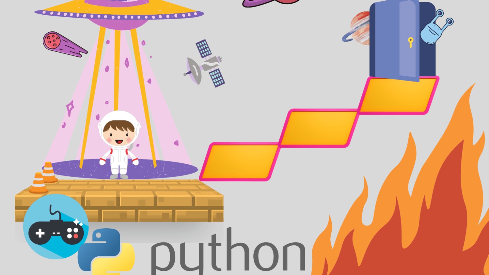 Put platforms in a Python game with Pygame