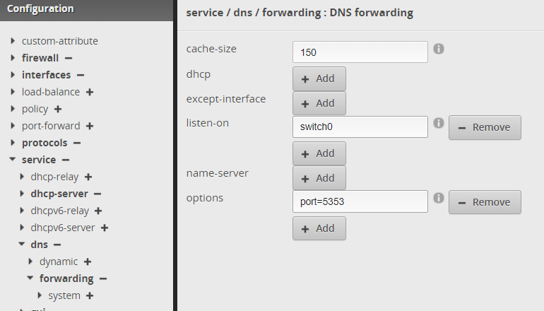 adguard dns on edgerouter