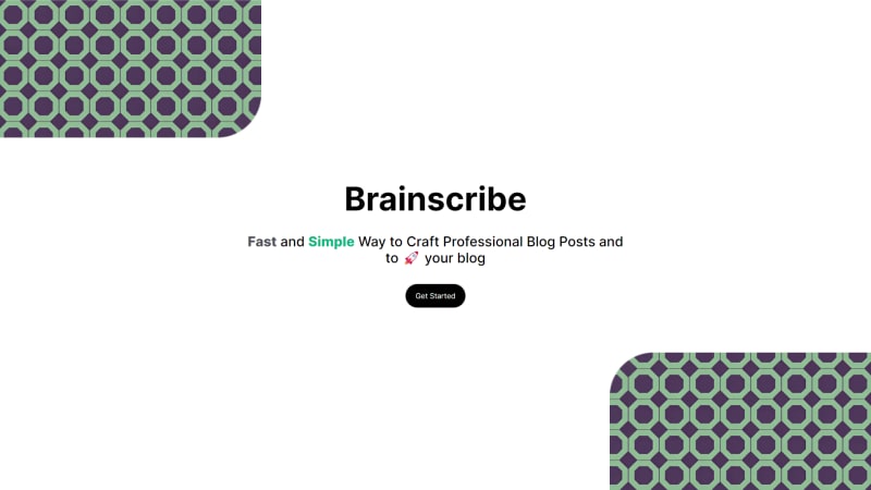Landing Page