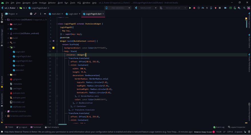 how to change the theme android studio with material ui how to change the theme android studio with material ui