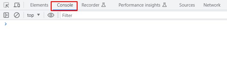 Developer's console