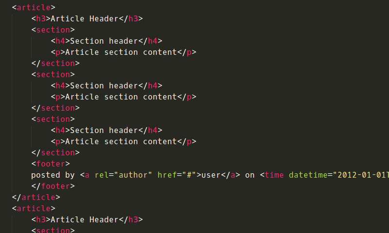 html