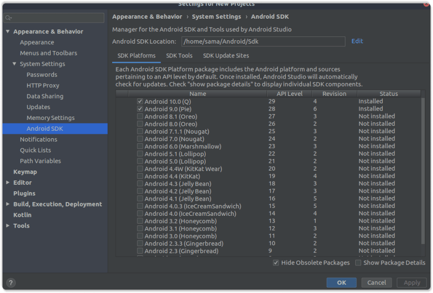 expo android studio react native