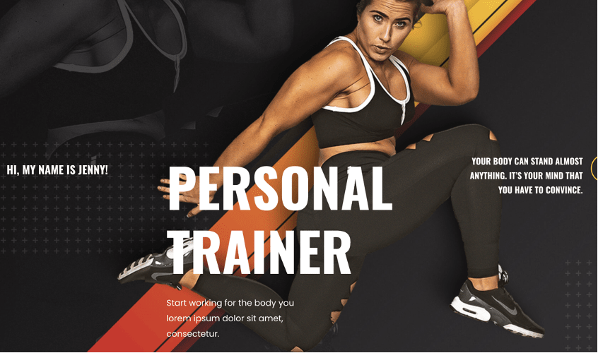 Personal Trainer Ready to Import Website – Astra
