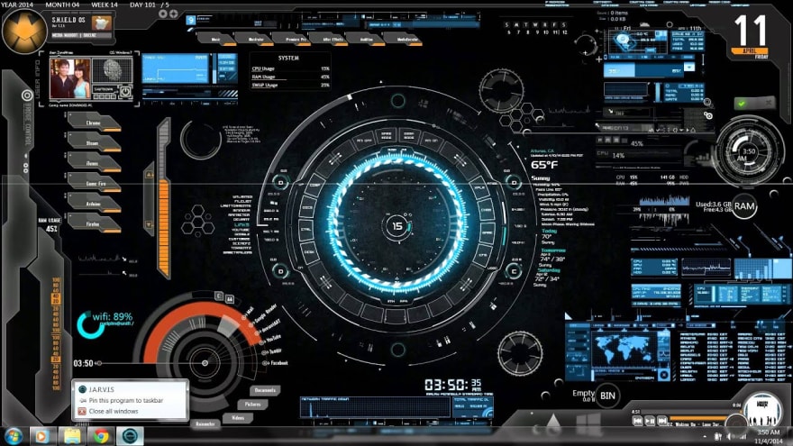 rainmeter pc