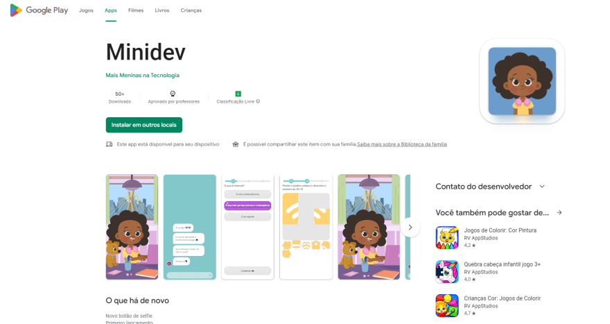 Crianças Colorir: Cores Jogos – Apps no Google Play