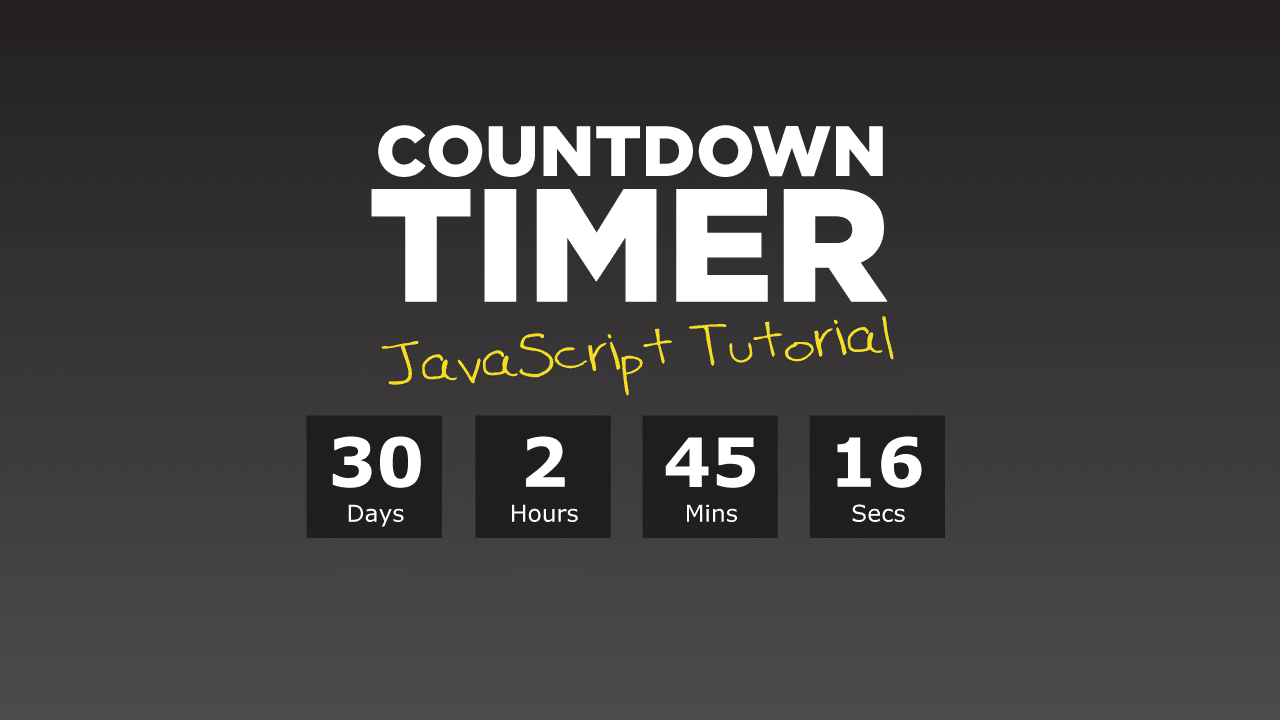 Simple Countdown Timer Using JavaScript DEV Community