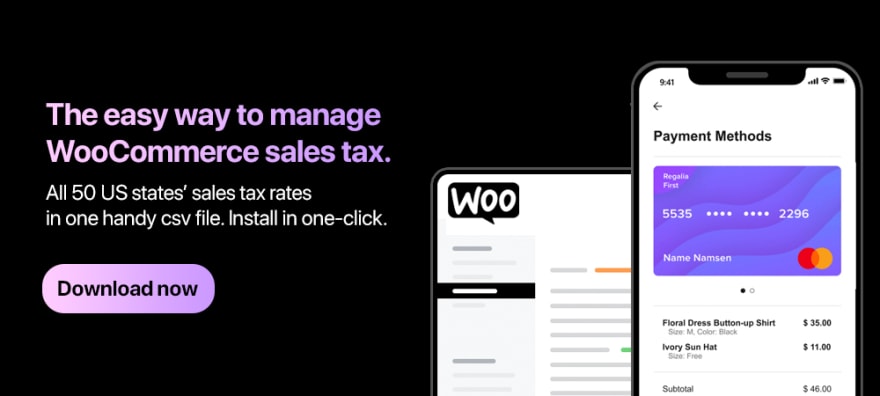 WooCommerce Sales Tax