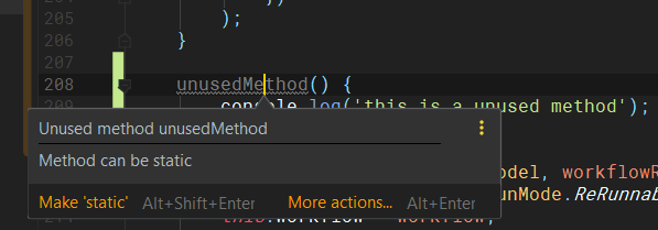 WebStorm Screenshot