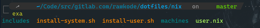Output from Exa