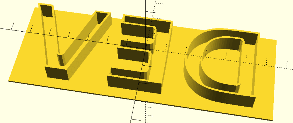 3d font generator for 3-d printing