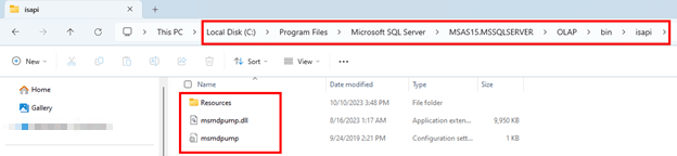 Copy files from SQL Server path.