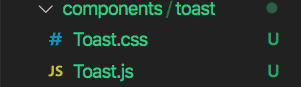 Creating a Toast Component