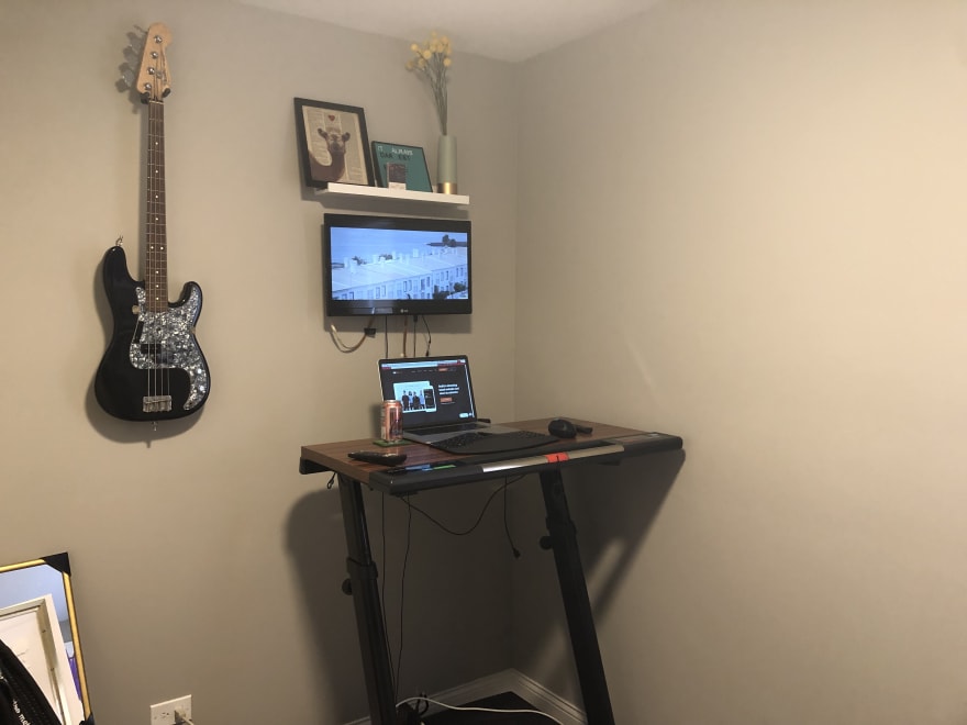image of treadmill desk