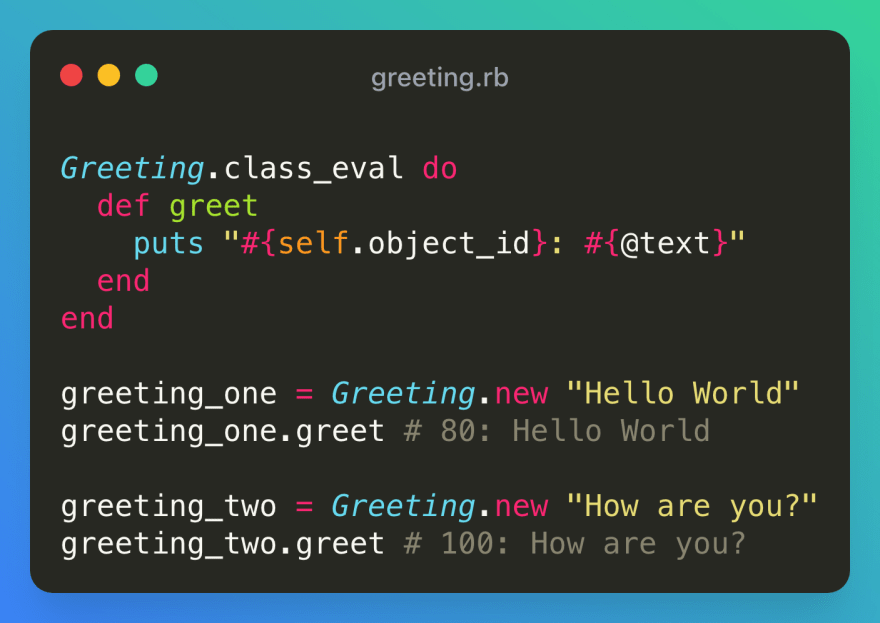 Class class_eval