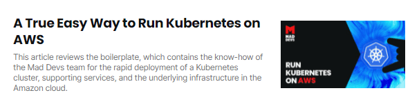 A True Easy Way to Run Kubernetes on AWS.