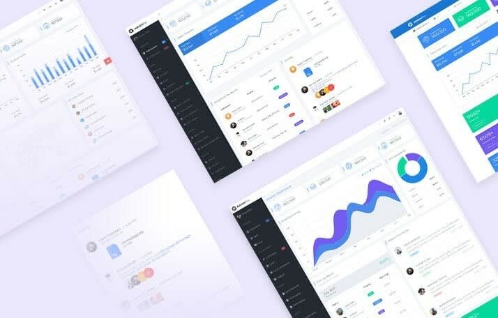 react admin dashboard