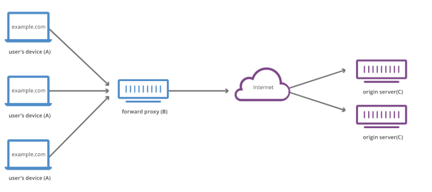 proxy vs reverse proxy