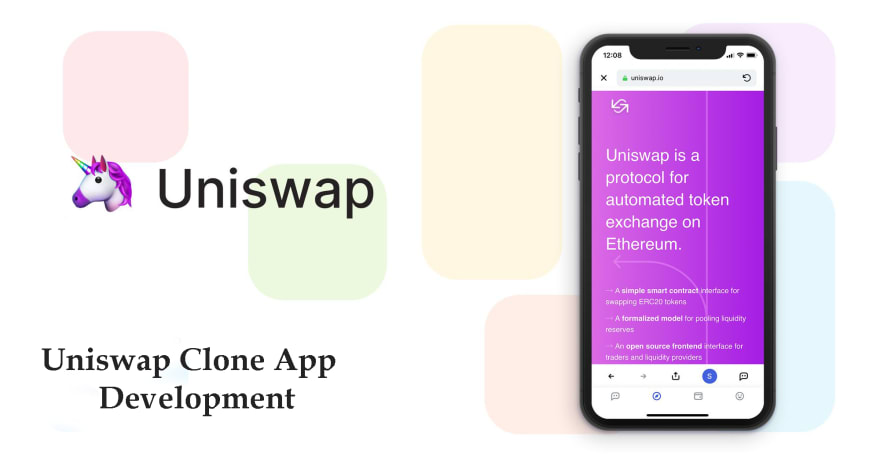 Uniswap clone app development