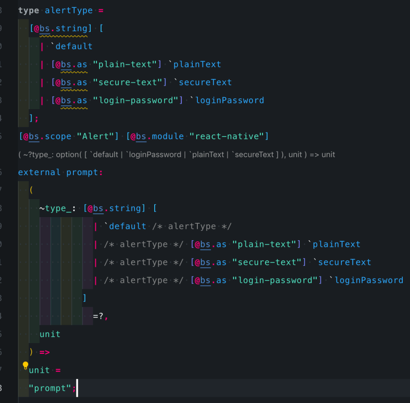 alertType screenshot