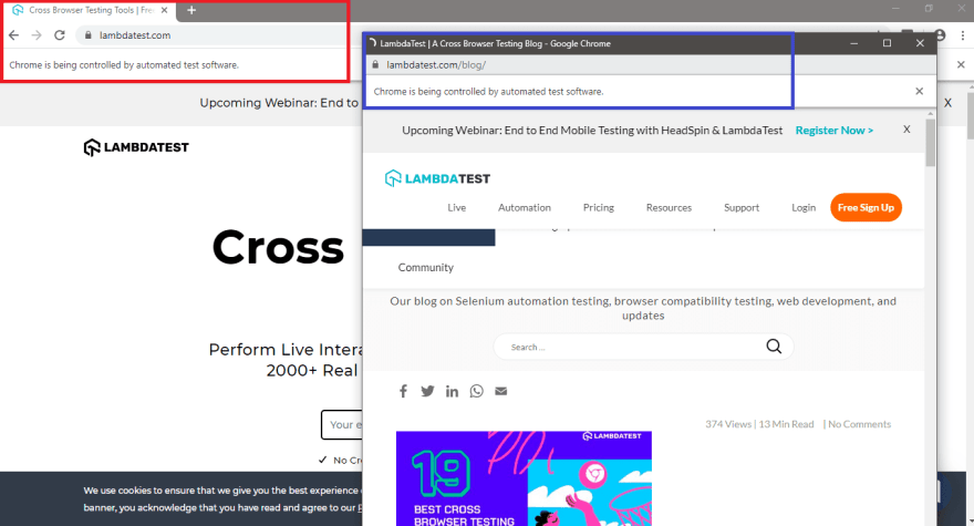 Cross Browser Testing Tool