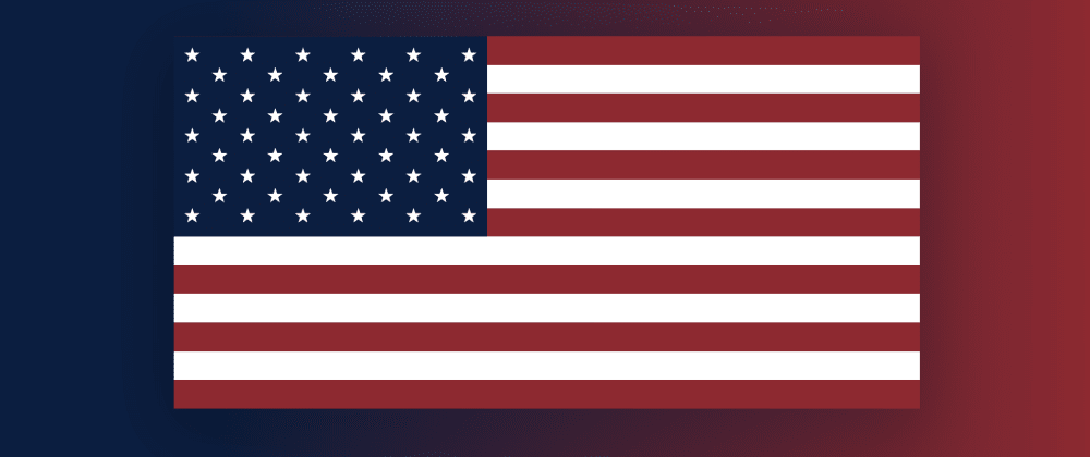 Cover image for USA Flag in CSS