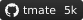 View tmate on GitHub