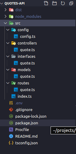New directory structure