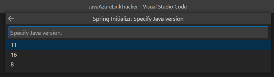 Set Java Version in VS Code.