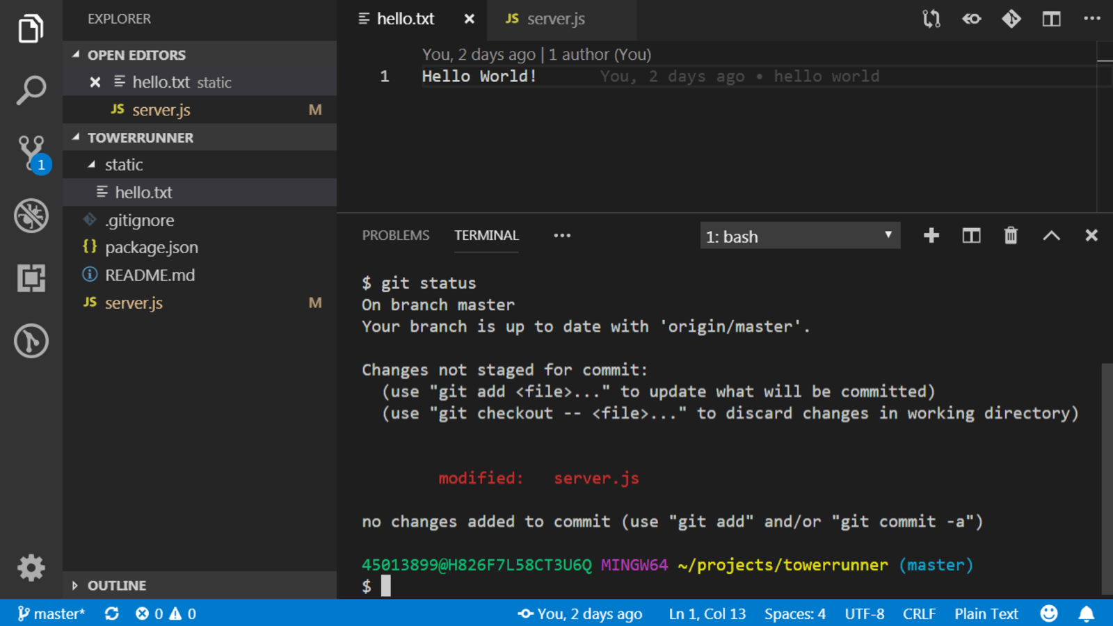 How to integrate Git Bash with Visual Studio Code on Windows - DEV Community