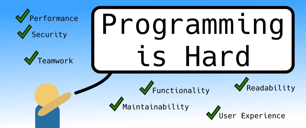 Cover image for Programming is Hard