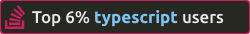 user:8583669's ranking for typescript