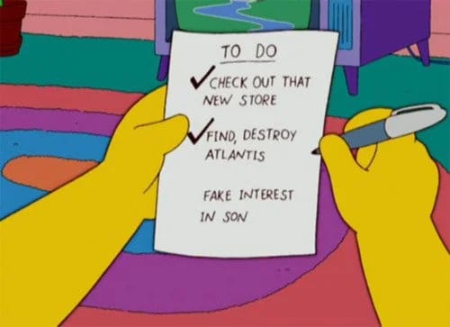 homer's Todo List