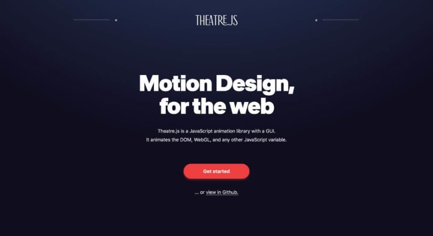 Theatre.js